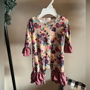 Boutique baby girl 0-3 body suit